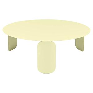 Table basse 80cm BEBOP Fermob citron givré