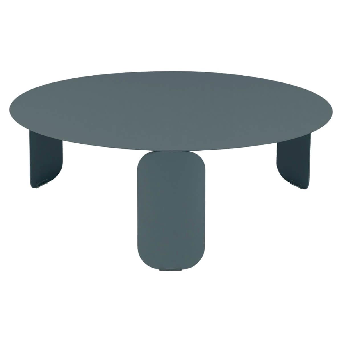 Table basse 80cm BEBOP Fermob Gris orage