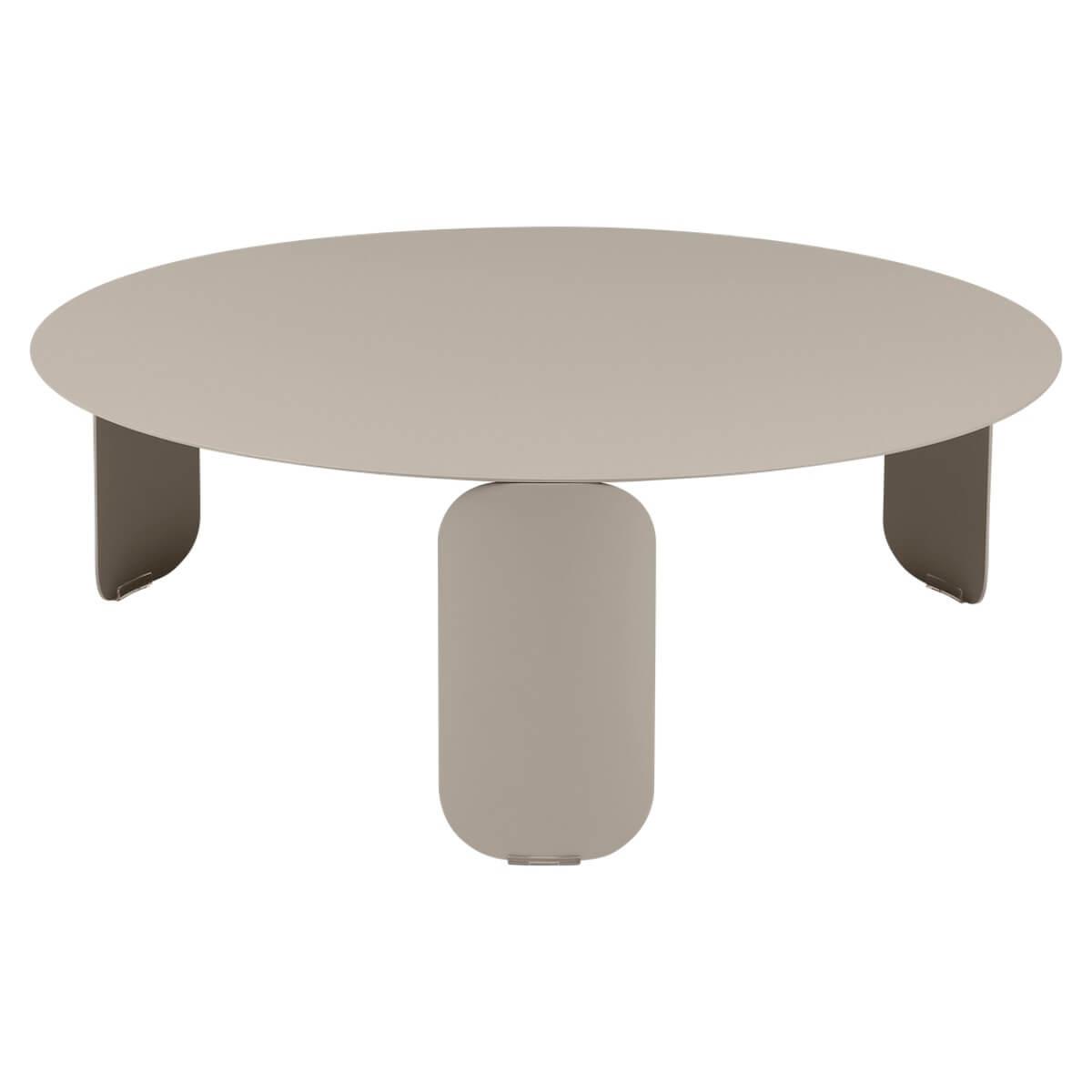 Table basse 80cm BEBOP Fermob muscade