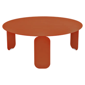 Table basse 80cm BEBOP Fermob orange confite