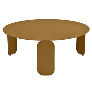 Table basse 80cm BEBOP Fermob pain d'épices 