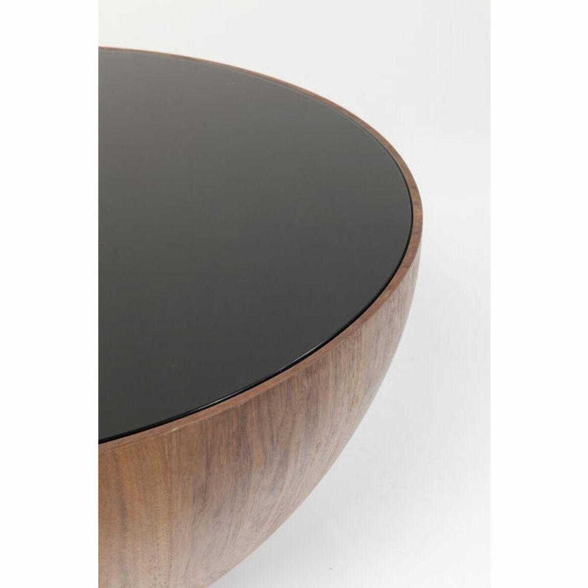 Table basse 80cm TEAR DROPS Kare Design noyer