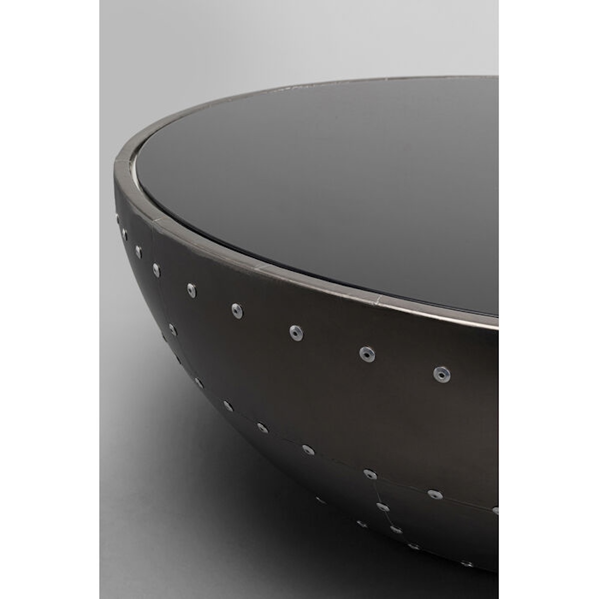 Table basse 83cm LOUNGE Kare Design noir Graphite