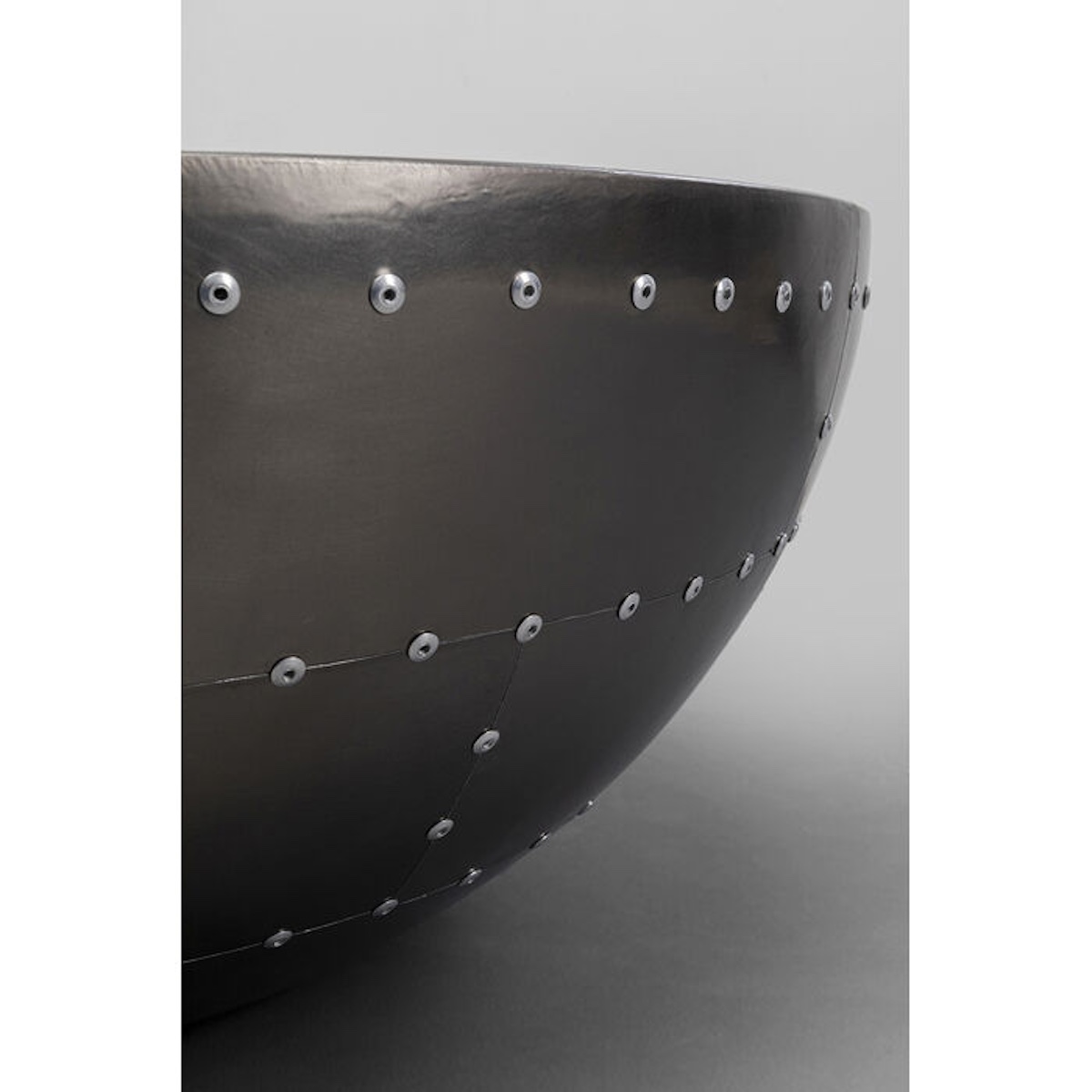 Table basse 83cm LOUNGE Kare Design noir Graphite