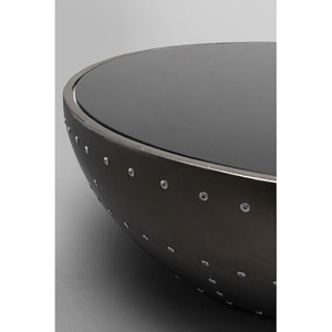 Table basse 83cm LOUNGE Kare Design noir Graphite