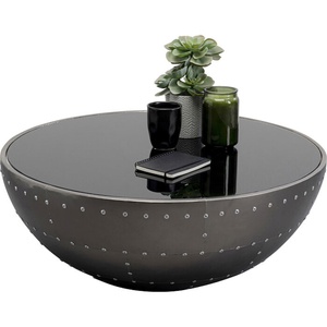 Table basse 83cm LOUNGE Kare Design noir Graphite