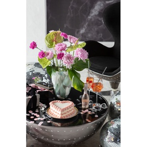 Table basse 83cm LOUNGE Kare Design noir Graphite
