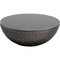 Table basse 83cm LOUNGE Kare Design noir Graphite