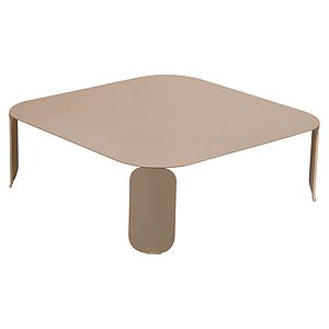 Table basse 90x90cm 29H BEBOP Fermob muscade