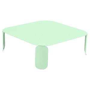 Table basse 90x90cm 29H BEBOP Fermob vert opaline