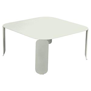 Table basse 90x90cm 42H BEBOP Fermob gris argile