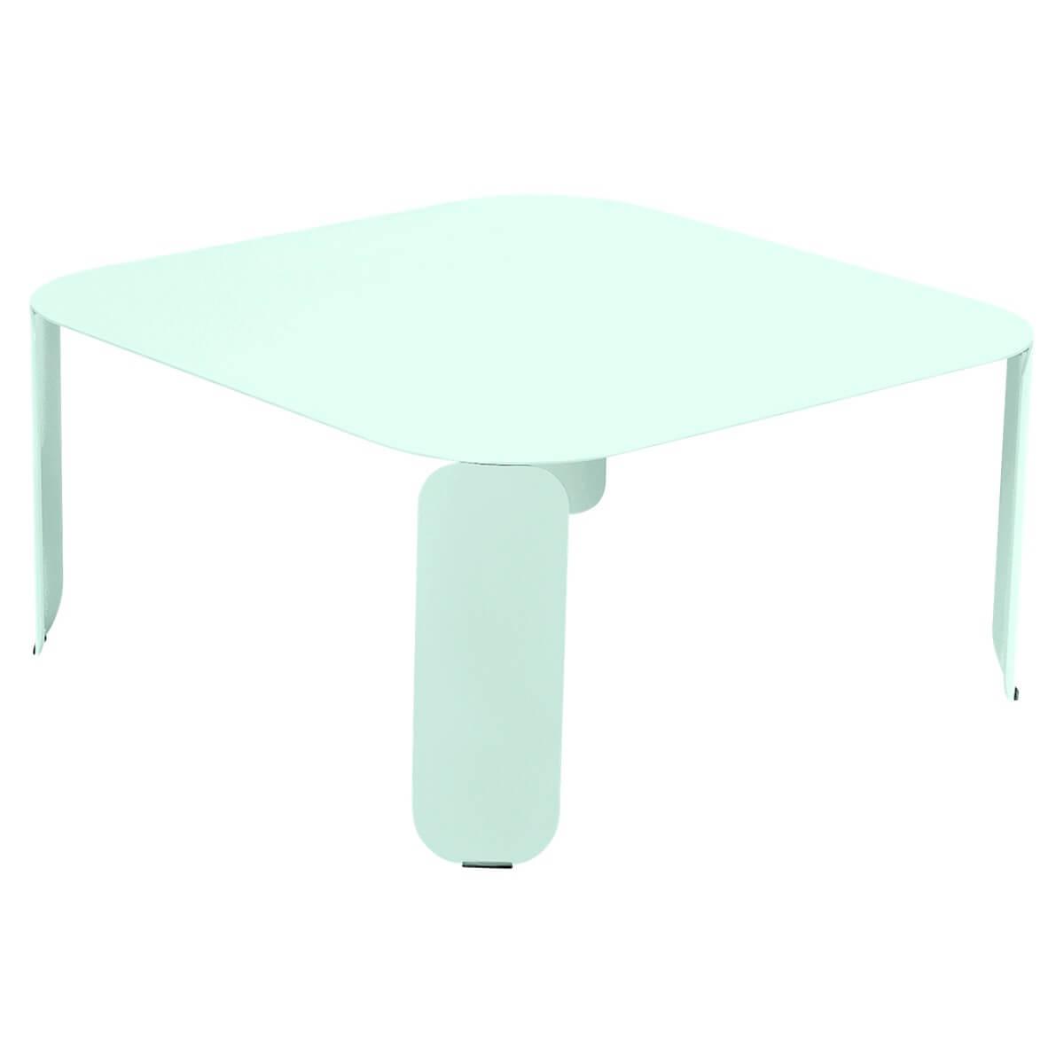 Table basse 90x90cm 42H BEBOP Fermob menthe glaciale