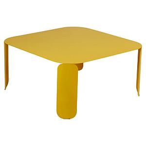 Table basse 90x90cm 42H BEBOP Fermob miel