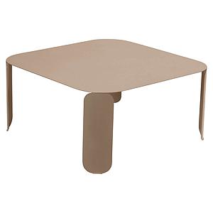 Table basse 90x90cm 42H BEBOP Fermob muscade