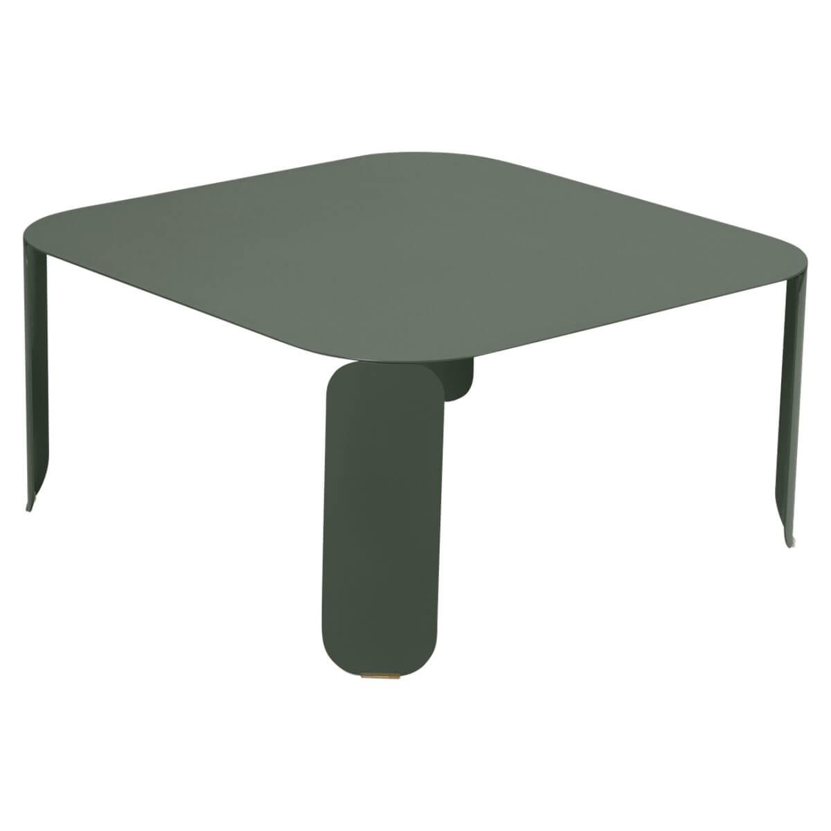 Table basse 90x90cm 42H BEBOP Fermob romarin