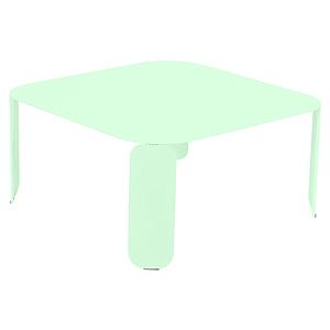Table basse 90x90cm 42H BEBOP Fermob vert opaline