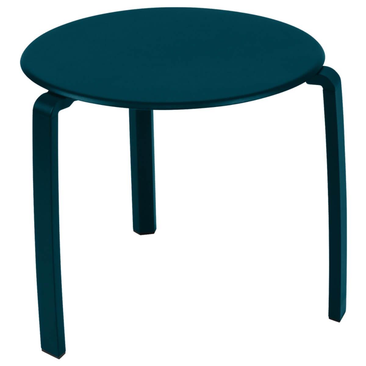 Table basse ALIZE Fermob bleu acapulco
