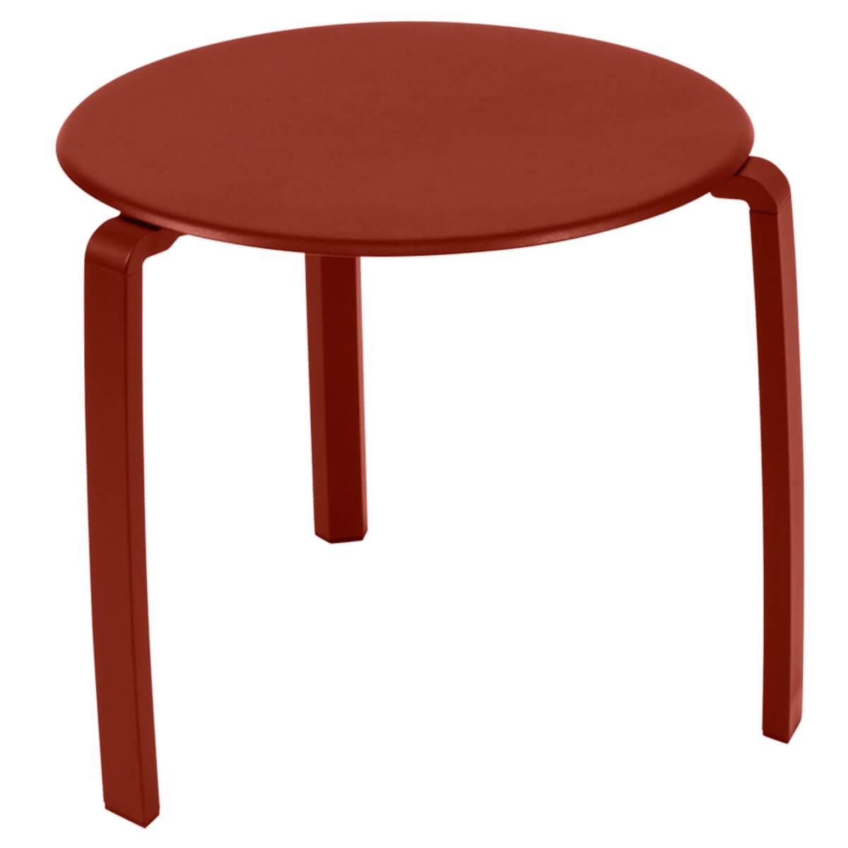 Table basse ALIZE Fermob rouge ocre
