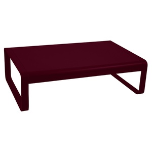 Table basse BELLEVIE Fermob cerise noire