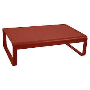 Table basse BELLEVIE Fermob rouge ocre