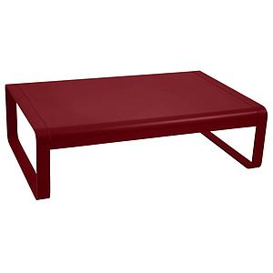 Table basse BELLEVIE Fermob rouge piment
