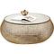 Table basse CESTA Kare Design gold