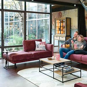 Table basse CITY Henders & Hazel railway brown