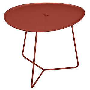 Table basse COCOTTE Fermob rouge ocre