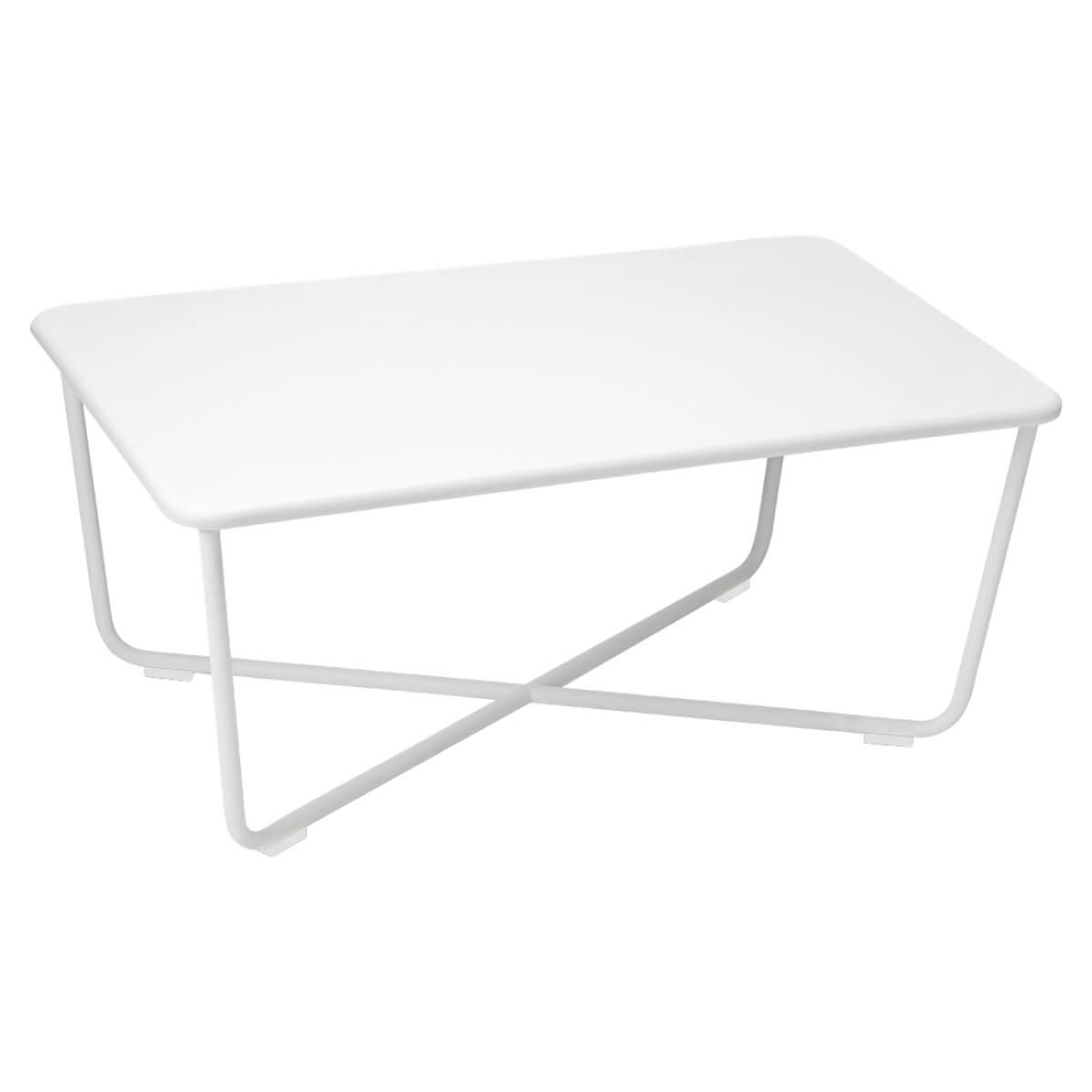 Table basse CROISETTE Fermob Blanc coton 