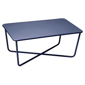 Table basse CROISETTE Fermob bleu abysse