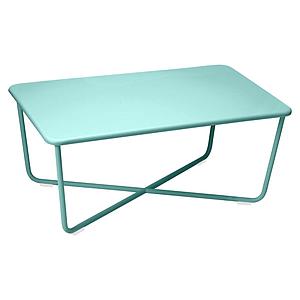 Table basse CROISETTE Fermob bleu lagune