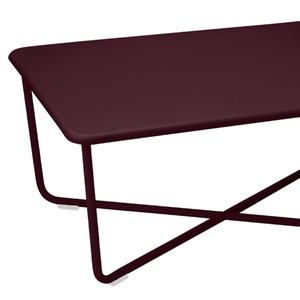 Table basse CROISETTE Fermob cerise noir