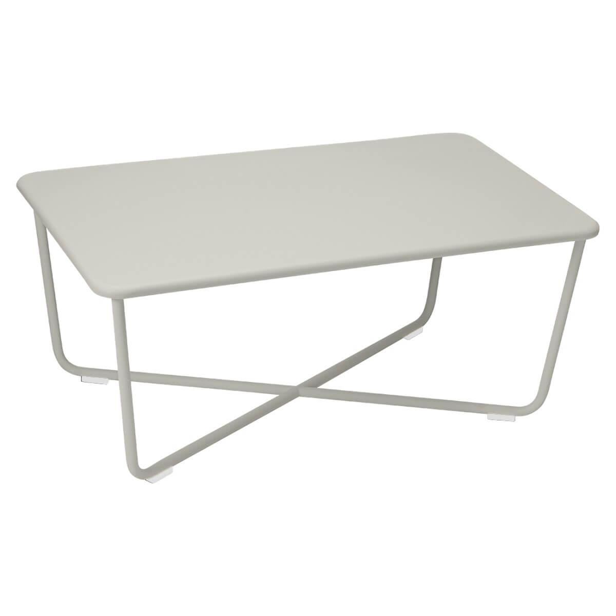 Table basse CROISETTE Fermob gris argile