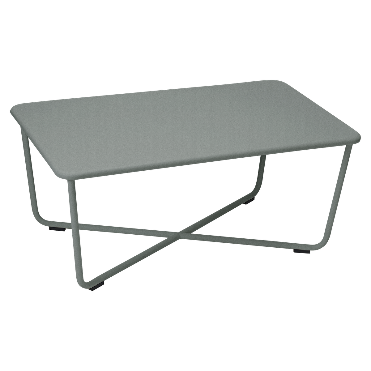 Table basse CROISETTE Fermob gris lapilli 