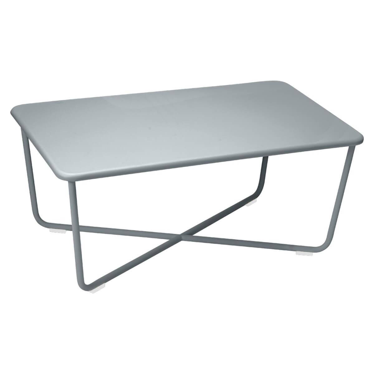 Table basse CROISETTE Fermob gris orage