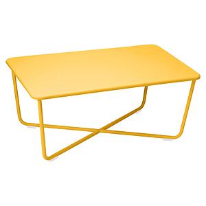 Table basse CROISETTE Fermob jaune miel