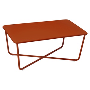 Table basse CROISETTE Fermob orange confite