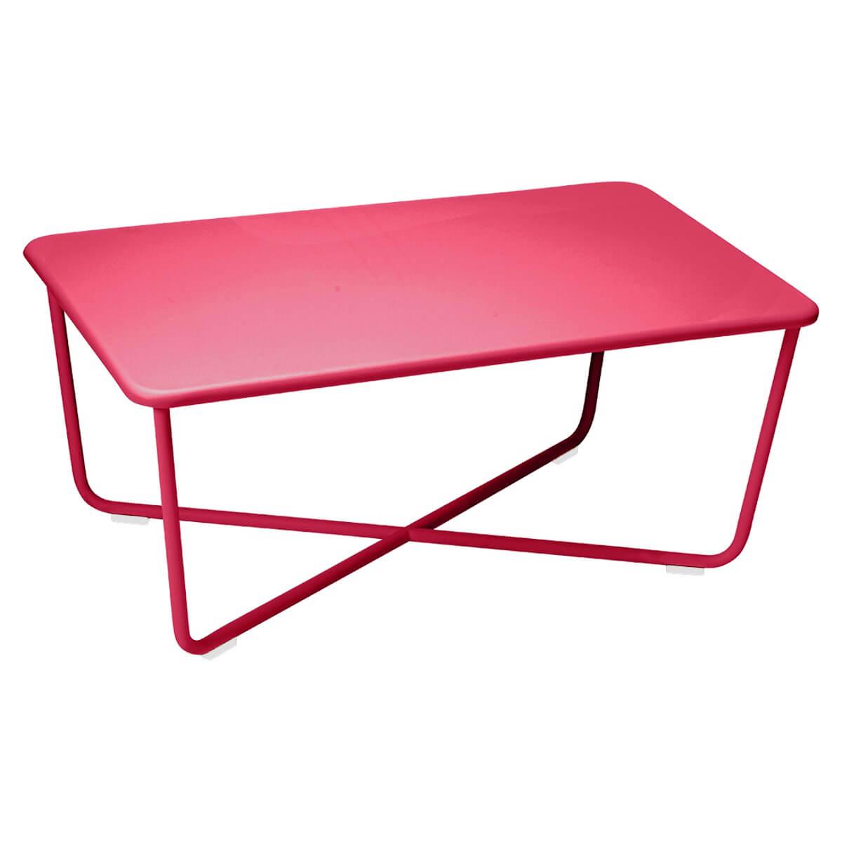 Table basse CROISETTE Fermob rose praline