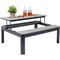 Table basse de jardin multifonctions Holiday noir Kare Design