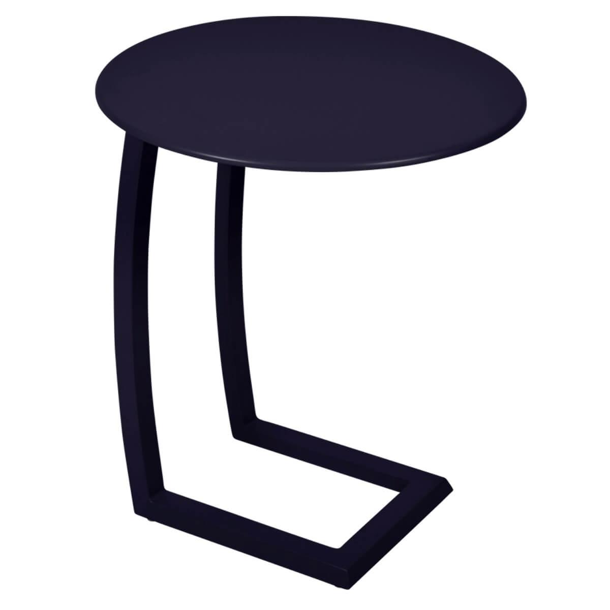 Table basse déportée ALIZE Fermob bleu abysse