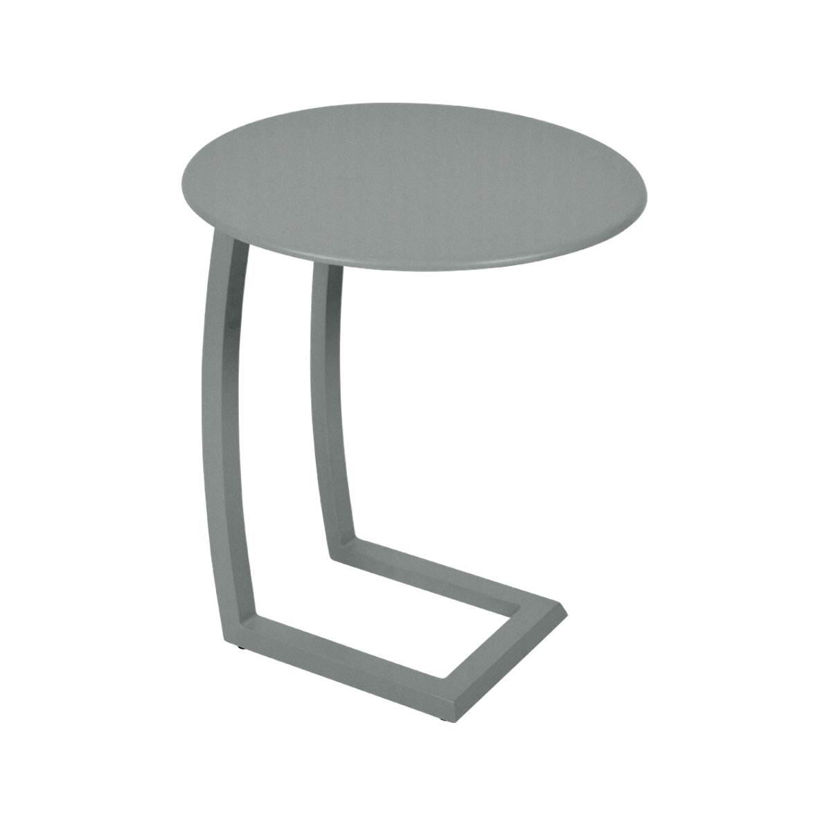 Table basse déportée ALIZE Fermob gris lapilli
