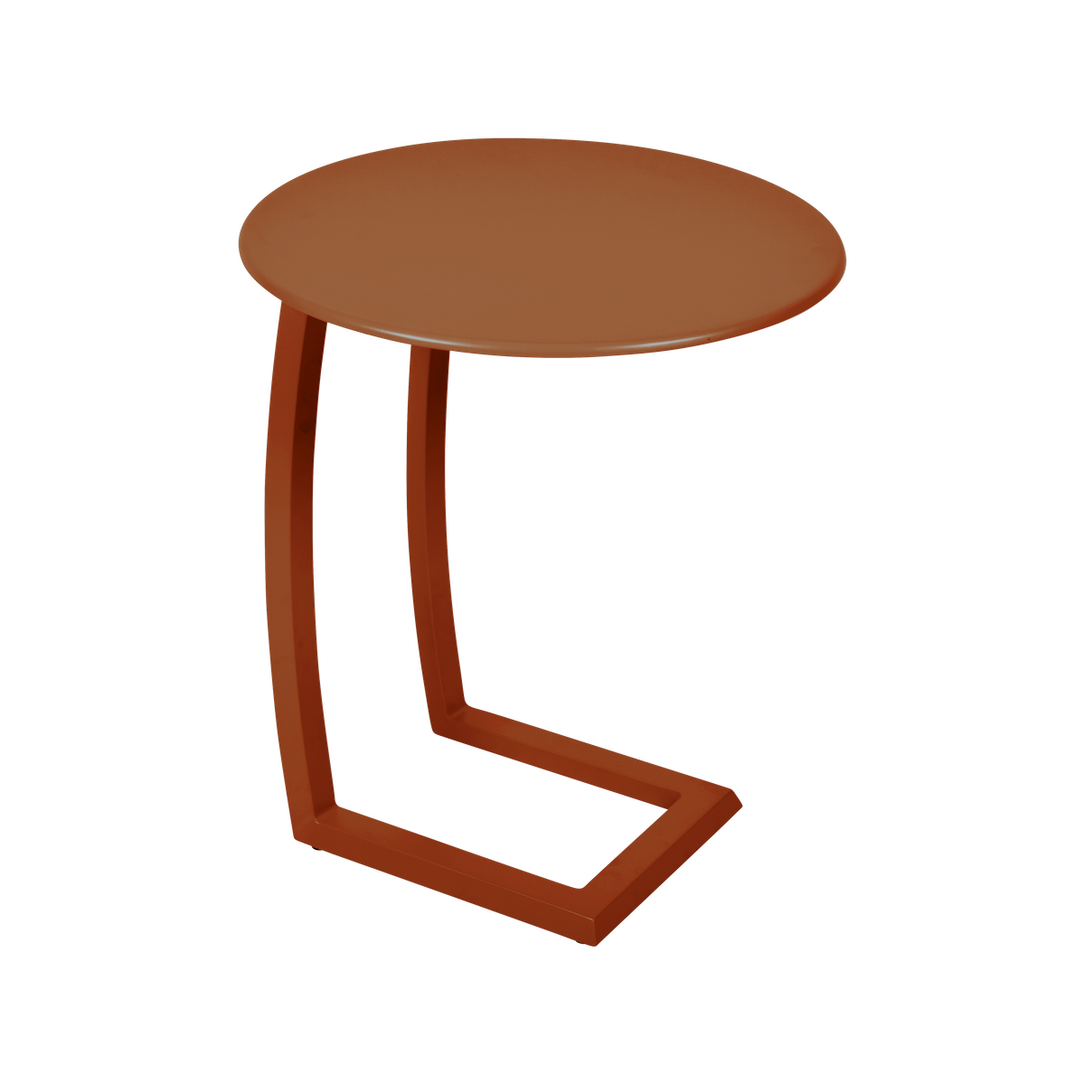 Table basse déportée ALIZE Fermob orange confite