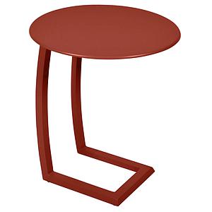 Table basse déportée ALIZE Fermob  rouge ocre