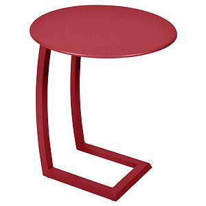 Table basse déportée ALIZE Fermob rouge piment