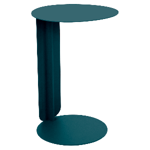Table basse déportée BEBOP Fermob bleu acapulco