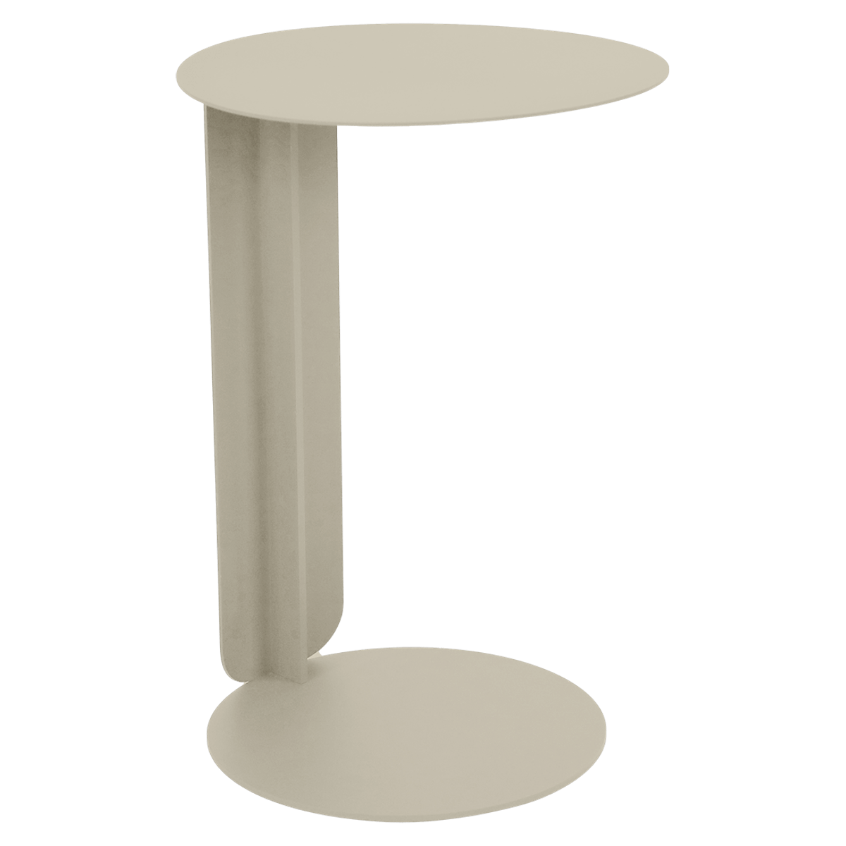 Table basse déportée BEBOP Fermob gris argile