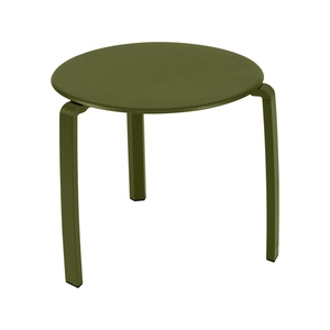 Table basse diamètre 48 cm ALIZE Fermob vert pesto