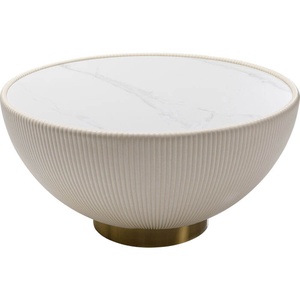 Table basse ENDLESS VEGAS Kare Design blanc 71cm