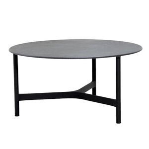 Table basse large 90cm TWIST Cane-line noir
