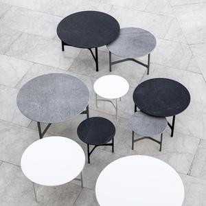 Table basse large 90cm TWIST Cane-line noir